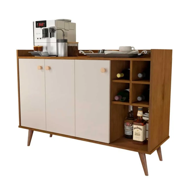 Buffet Jb 1616 Luxo Caramelo/Pérola